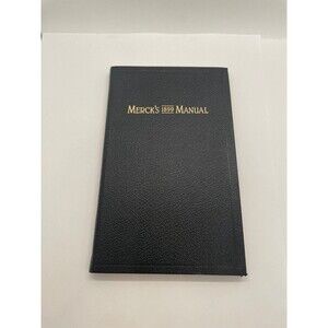 Merck’s 1899 Manual 100th Anniversary Facsimile
